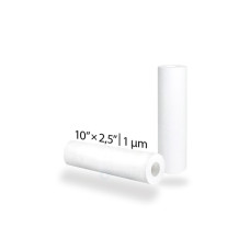 Náhradní filtrační PP vložka 10” × 2,5” | 1 mikron Náhradní filtrační PP vložka 10” × 2,5” | 1 mikron