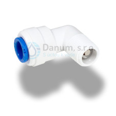 L-kus rychlospojka se zpětnou klapkou 1/4