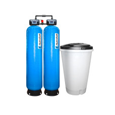 Průmyslový dvoustupiňový změkčovač vody HydroSoft D2 5,8 m³/h
