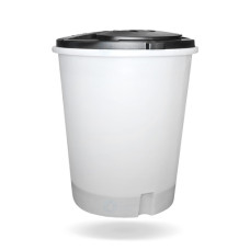 Nádrž na sůl 1000 l s mřížkou a ochrannou trubkou Nádrž na sůl 1000 l s mřížkou a ochrannou trubkou