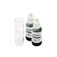 Test tvrdosti vody s kapkovou titrací, 2 lahvičky, 2 × 15 ml Test tvrdosti vody s kapkovou titrací, 2 lahvičky, 2 × 15 ml